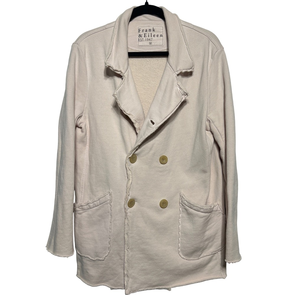 Frank & Eileen Belfast Peacoat in No Filter Pink Women's Sz Medium Retail: $348